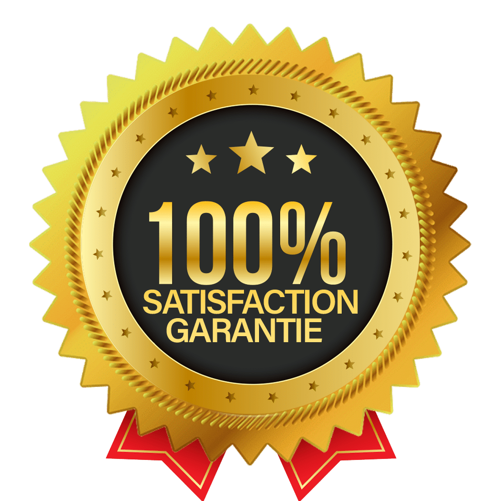 satisfaction guaranteed